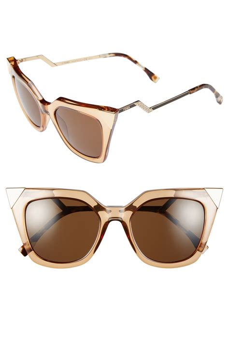 fendi cat eye sunglasses|fendi sunglasses women cat eye.